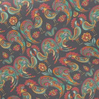 Rooster And Pattern Twill