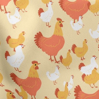 Rooster Family Stretch Ponte