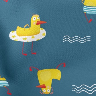 Playing Swimming Duck Stretch Ponte
