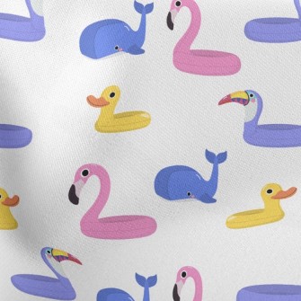Animal Shaped Swimming Ring Stretch Ponte