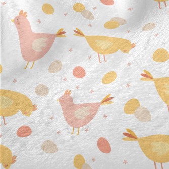 Hens Lay Eggs Minky