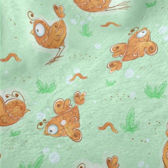 Chicken Chasing Earthworm Minky
