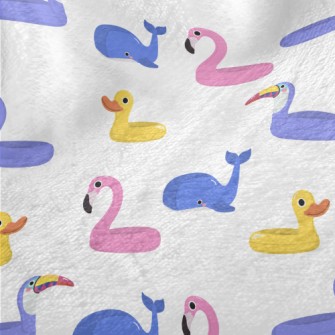 Animal Shaped Swimming Ring Minky