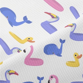 Animal Shaped Swimming Ring Piqué