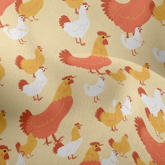 Rooster Family Lightweight Performance Linen