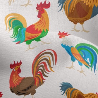 Elegant Bright Cock Lightweight Performance Linen