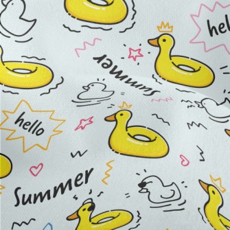 Duck Swimming Ring Lightweight Performance Linen