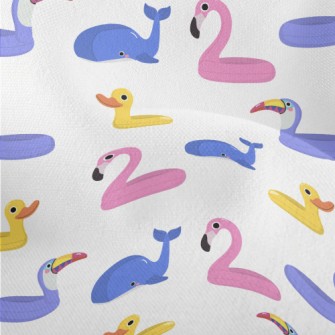 Animal Shaped Swimming Ring Lightweight Performance Linen