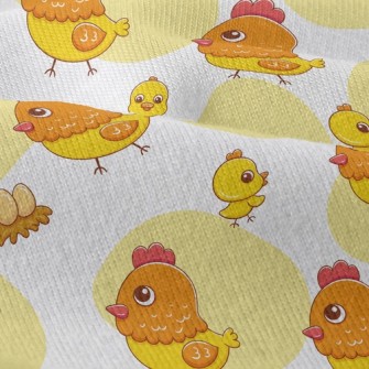 Hen With Chicks Modern Jersey