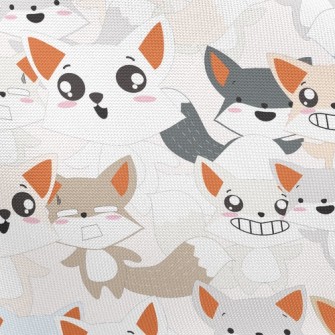 Fox With Ever-changing Express Pongee