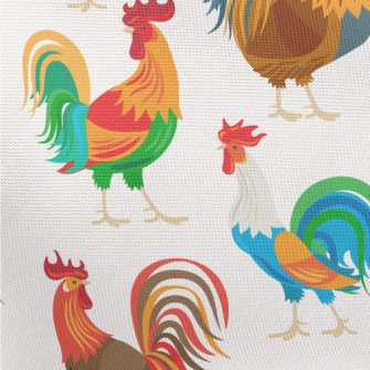 Elegant Bright Cock Pongee
