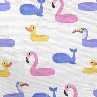 Animal Shaped Swimming Ring Pongee