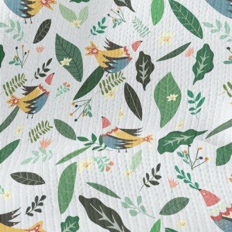 Beautiful Elegant Bird Stretch Jersey