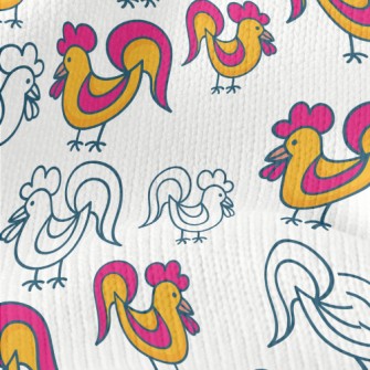 Rooster Best Friend Stretch Jersey