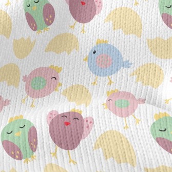 Chicken And Egg Shell Stretch Jersey