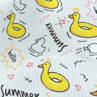 Duck Swimming Ring Stretch Jersey