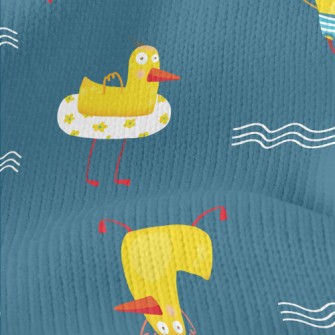 Playing Swimming Duck Stretch Jersey