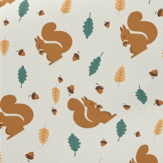 Fruit-eating Squirrel Midweight Cotton Poplin