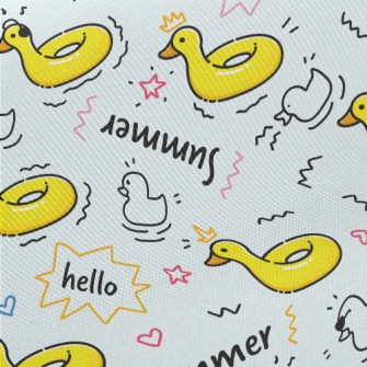 Duck Swimming Ring Midweight Cotton Poplin
