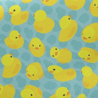 Yellow Duck Midweight Cotton Poplin