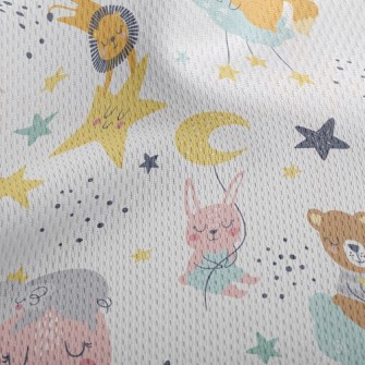 Star Animal Kingdom Athletic Mesh Flat Back