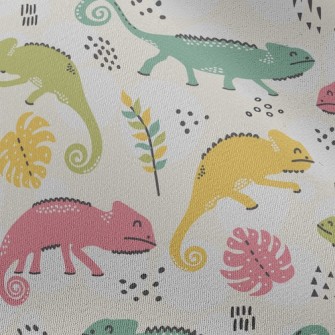 Smiling Chameleon Chiffon