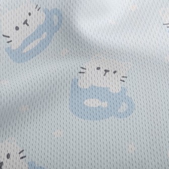 Youyou Coffee Cat Athletic Mesh Flat Back