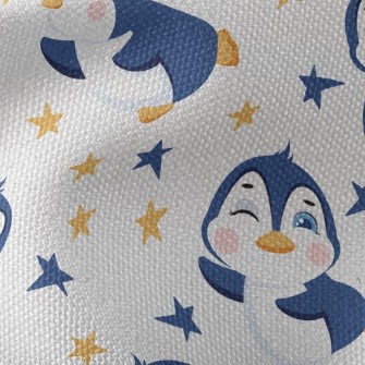 Dancing Penguin Waterproof Canvas