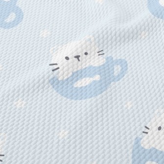 Youyou Coffee Cat Birdseye Piqué