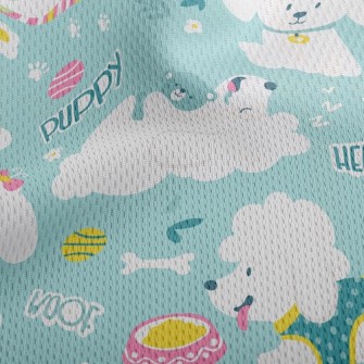 Maltese Life Athletic Mesh Flat Back