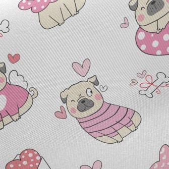 Ambiguous Loving Dog Twill