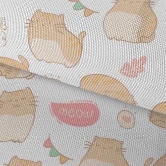 Cat Daily Life Waterproof Oxford