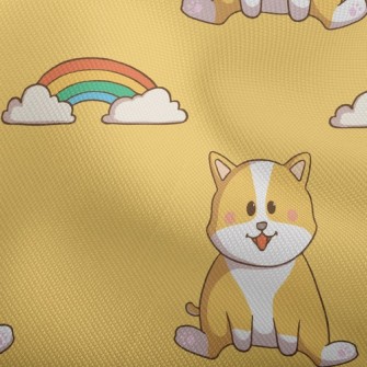 Rainbow And Corgi Dobby