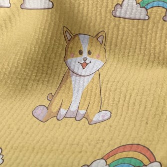 Rainbow And Corgi Terry