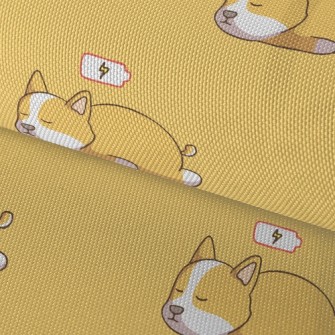 Sleeping Corgi Waterproof Oxford