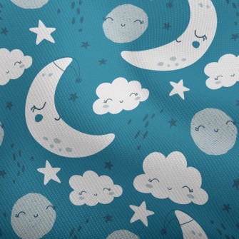 White Clouds Stars And Moon Dobby