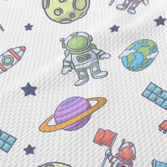 Satellites And Space Explorati Birdseye Piqué