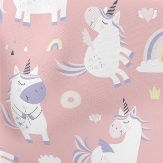 Childish Unicorn Stretch Ponte