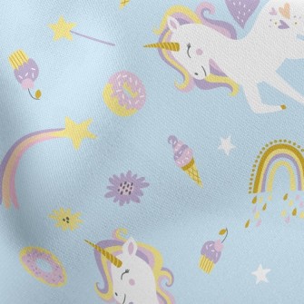 Dessert-loving Unicorn Stretch Ponte