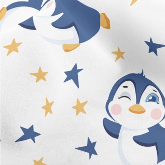 Dancing Penguin Micro Fleece