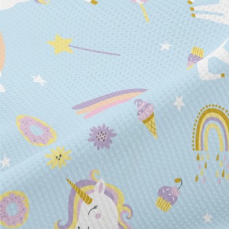 Dessert-loving Unicorn Piqué