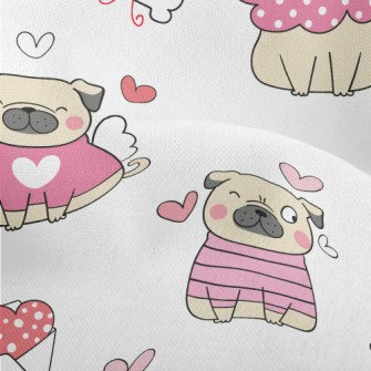 Ambiguous Loving Dog Lightweight Performance Linen