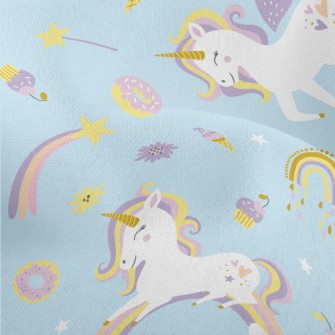 Dessert-loving Unicorn Lightweight Performance Linen