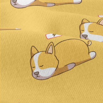 Sleeping Corgi Modern Jersey