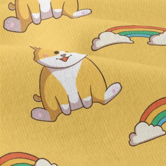 Rainbow And Corgi Modern Jersey