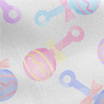 Pink Hand Toys Jersey Backed Fleece