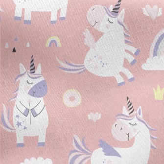 Childish Unicorn Jersey Backed Fleece