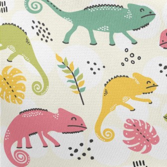 Smiling Chameleon Pongee