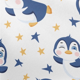 Dancing Penguin Pongee