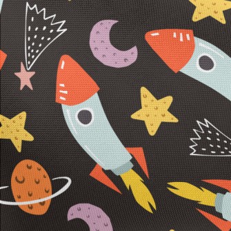 Planets And Rockets Pongee